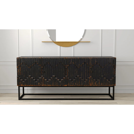 Aztec Sideboard by Sarreid Ltd.. Made from reclaimed pine in a eclectic & global style.