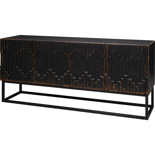 Aztec Sideboard by Sarreid Ltd.. Made from reclaimed pine in a eclectic & global style.