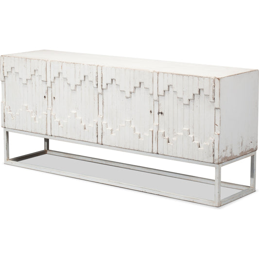 Aztec Sideboard by Sarreid Ltd.. Made from reclaimed pine in a eclectic & global style.