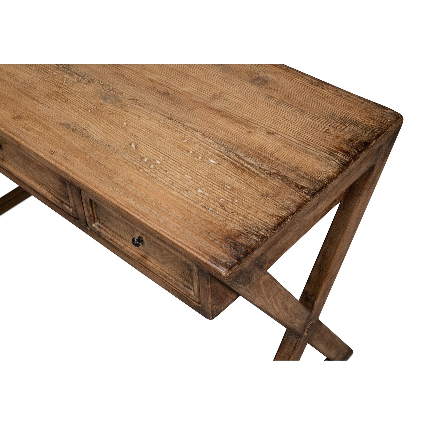 038 SI-2372531 | Closeup | Kitchen Desk by Sarreid Ltd.. Made from reclaimed fir in a transitional style.