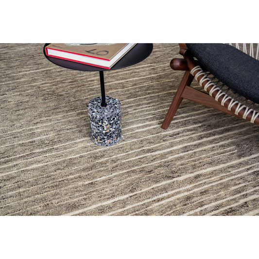 Eaton Rug - Gray by Exquisite Rugs in gray. Made from wool, bamboo silk in a unique style.