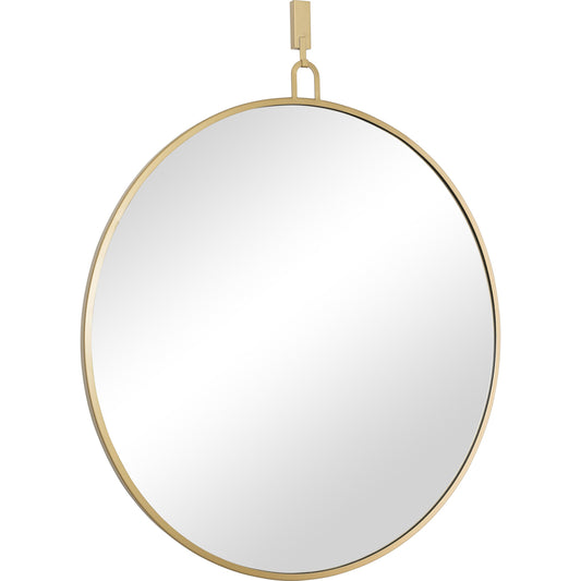 Stopwatch Round Mirror by Varaluz. Made from unique in a modern style.
