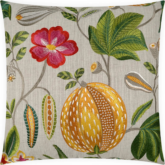 001 SI-2382069 | Primary Silo | Rankin Pillow by DV Kap Home in multi. Made from 100% linen in a eclectic & global style.