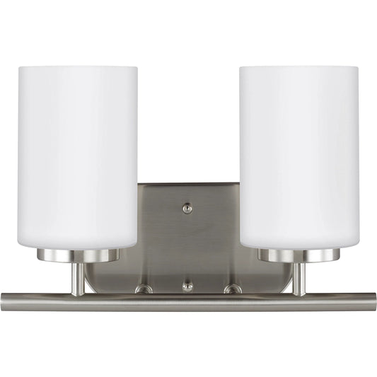 Oslo Two Light Wall / Bath by Visual Comfort & Co.. Made from steel in a transitional style.