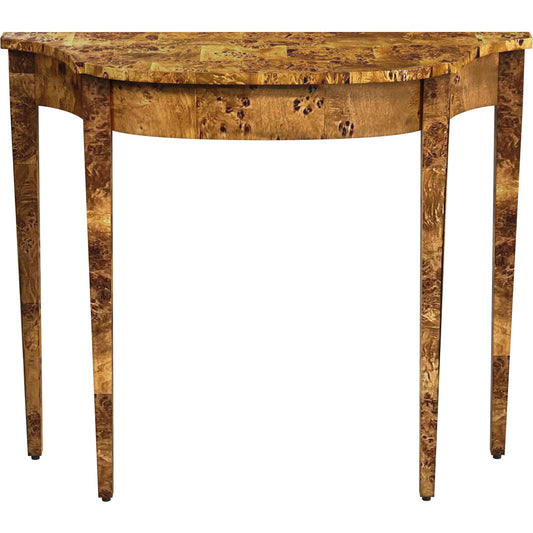 001 SI-2021909 | Primary Silo | Chester 36" Burl Console Table by Butler Specialty Company. Made from rubberwood solids, mdf, burl wood veneer from cherry, maple in a transitional style.