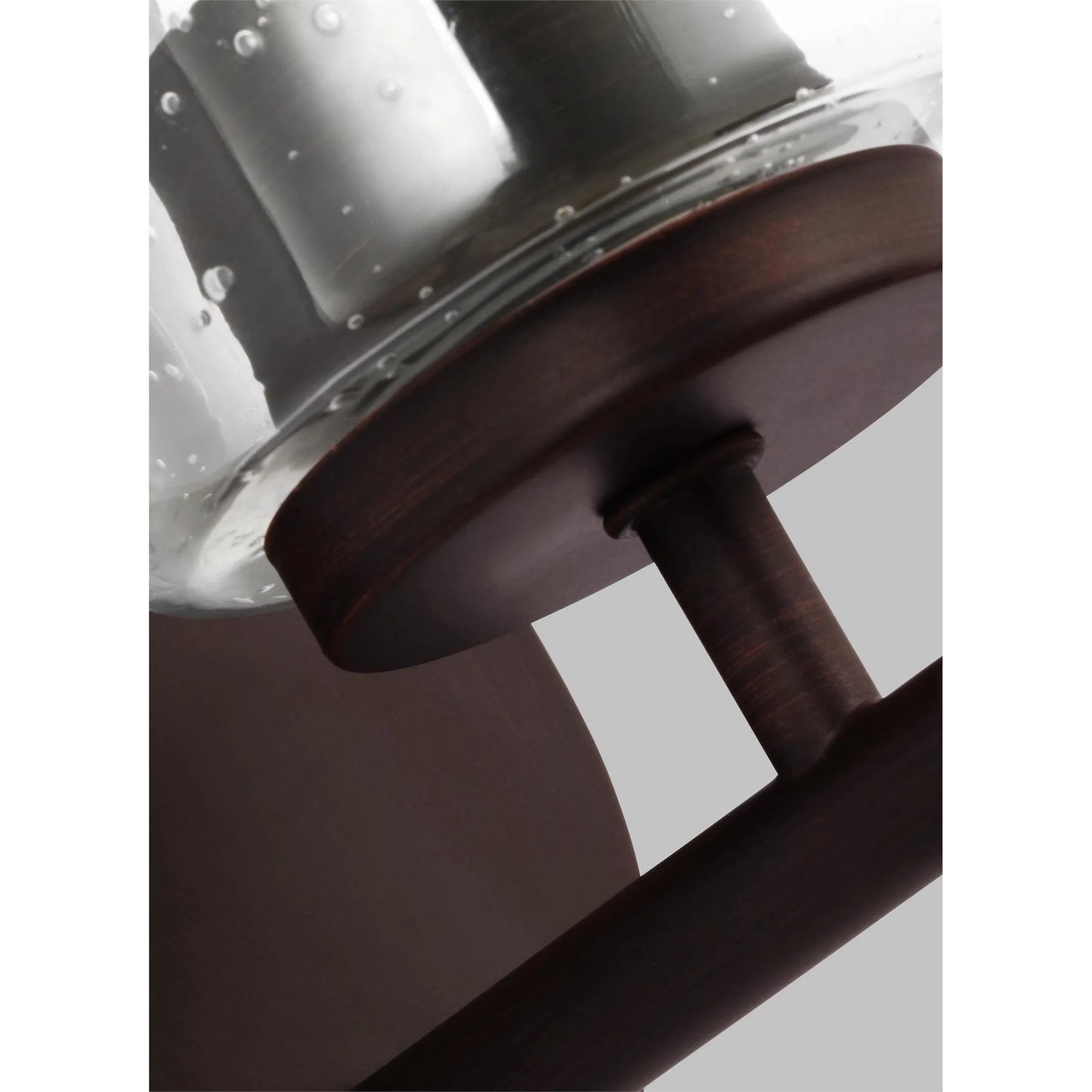 015 SI-2239720 | Closeup | Oslo One Light Wall / Bath Sconce by Visual Comfort & Co.. Made from steel in a transitional style.