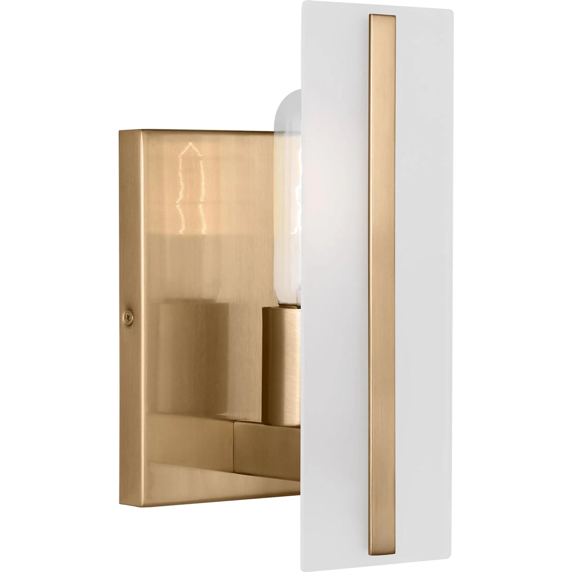 Dex One Light Wall / Bath Sconce by Visual Comfort & Co.. Made from steel in a modern style.