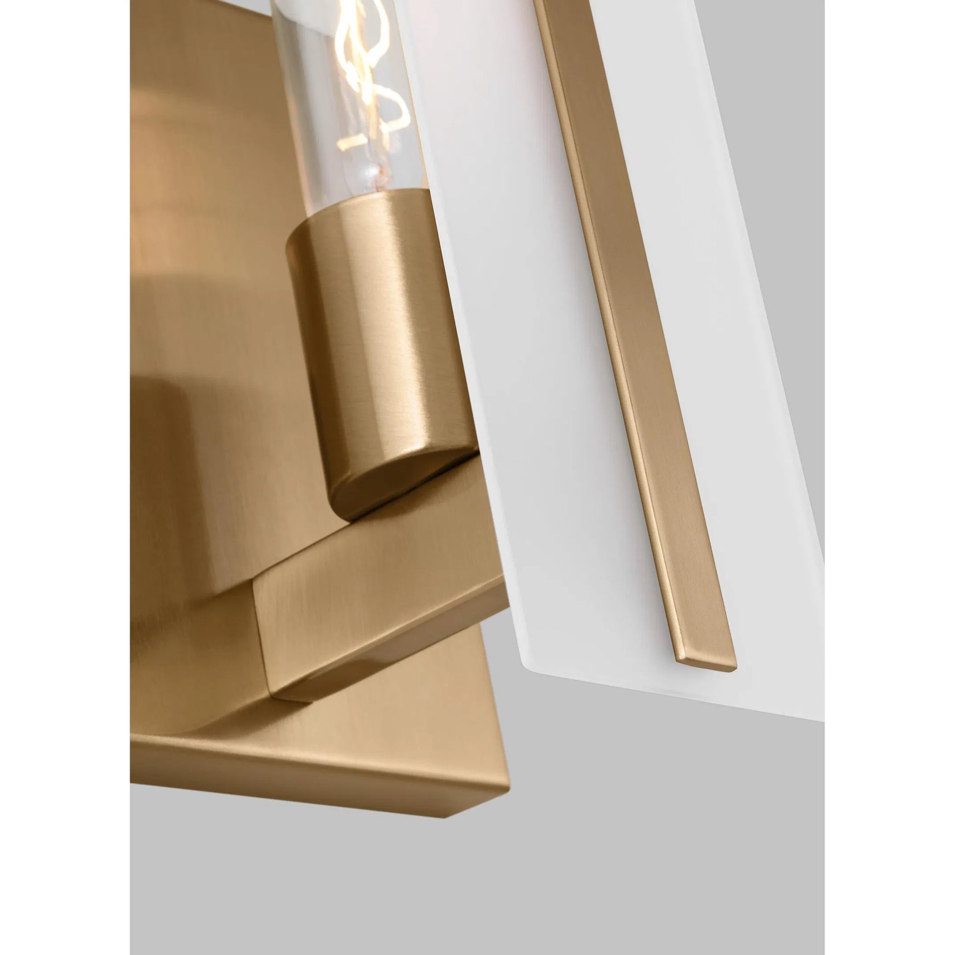 Dex One Light Wall / Bath Sconce by Visual Comfort & Co.. Made from steel in a modern style.