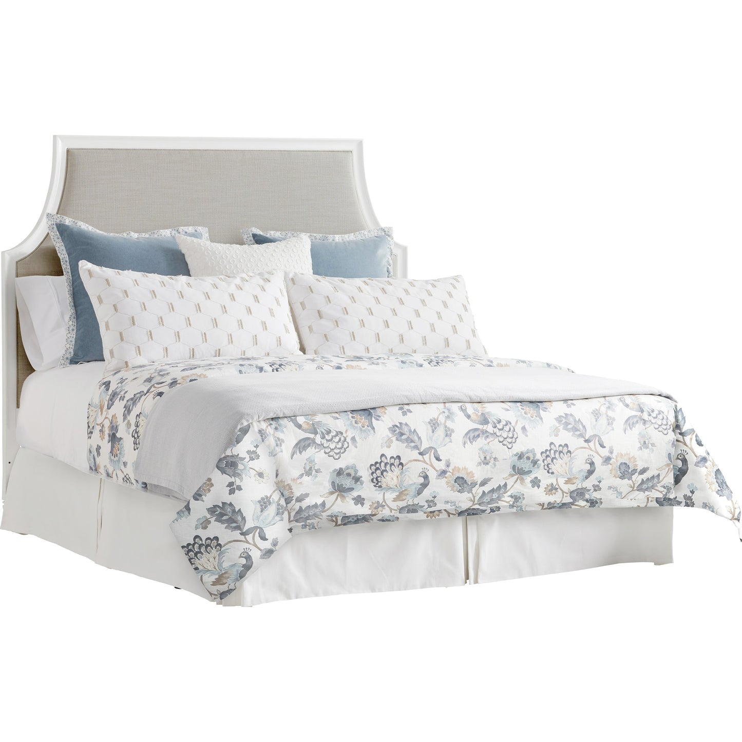 001 SR-835454,SR-835455,SR-835456 | Additional Silo | Inverness Upholstered Headboard by Lexington. Made from unique in a cottage & farmhouse style.