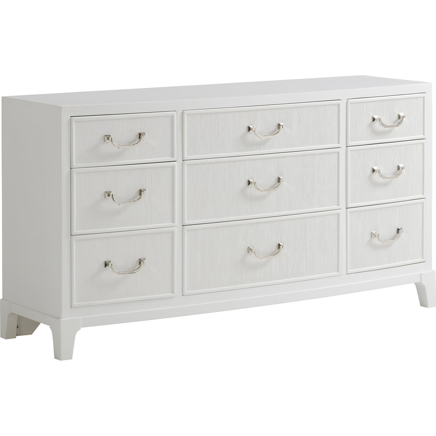 001 SR-835678 | Primary Silo | Silver Lake Triple Dresser by Lexington in white. Made from unique in a transitional style.