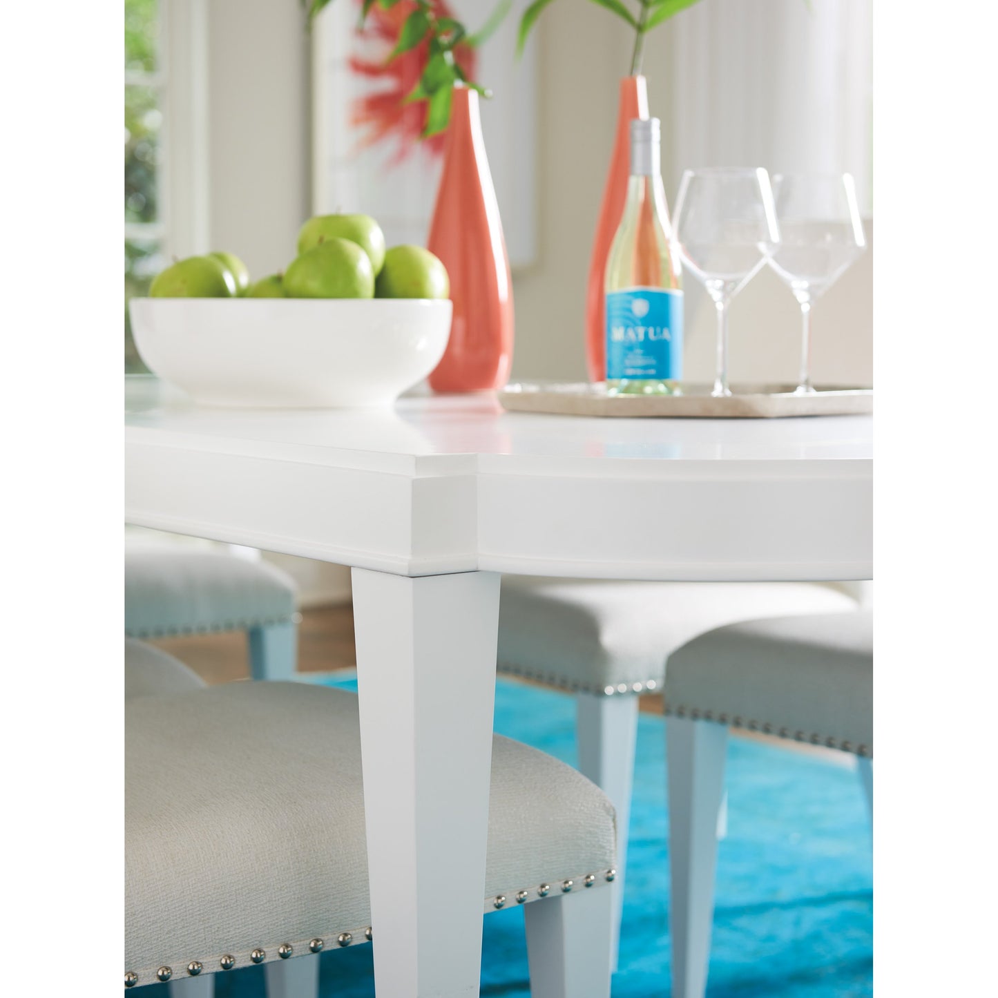005 SR-835775 | Additional Silo | Vernon Hills Rectangular Dining Table by Lexington in white. Made from unique in a transitional style.