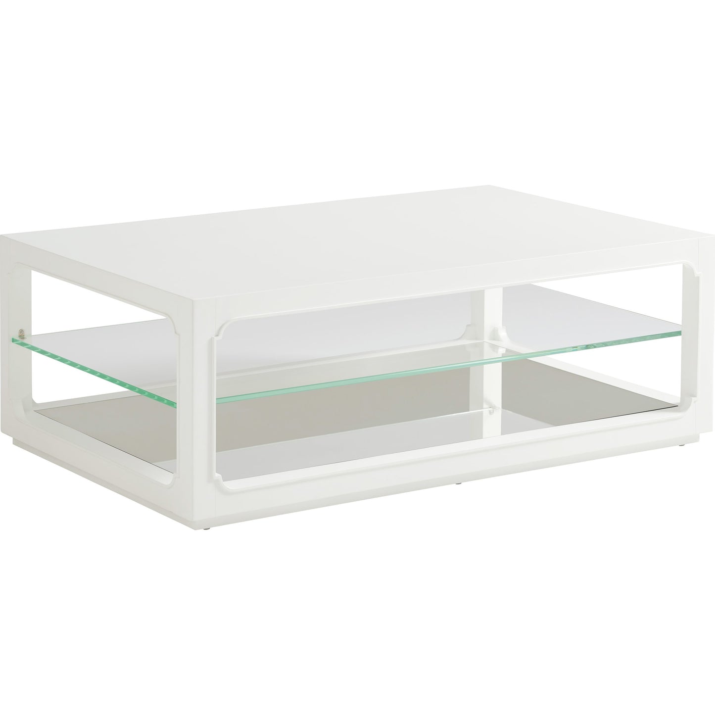 001 SR-835385 | Additional Silo | Glenwood Cocktail Table by Lexington in white. Made from unique in a transitional style.