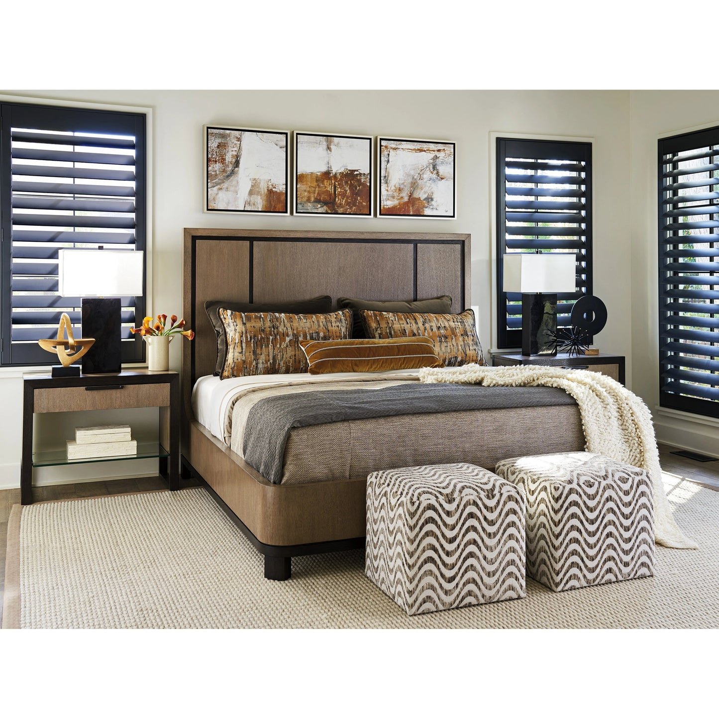 003 SI-2013343 | Lifestyle | Jupiter Ottoman by Lexington. Made from unique in a modern style.