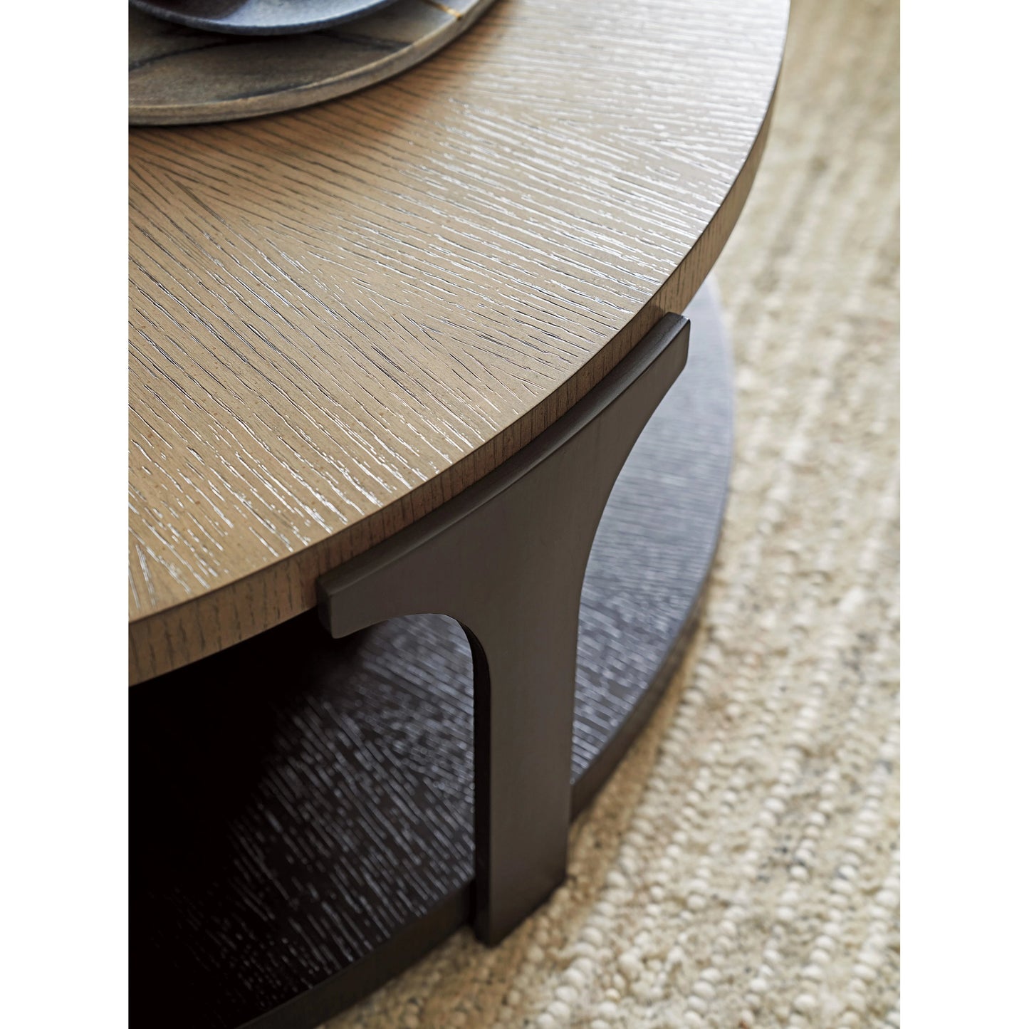 004 SI-2013229 | Closeup | Kenya Round Cocktail Table by Lexington in senegal, tunis. Made from unique in a modern style.