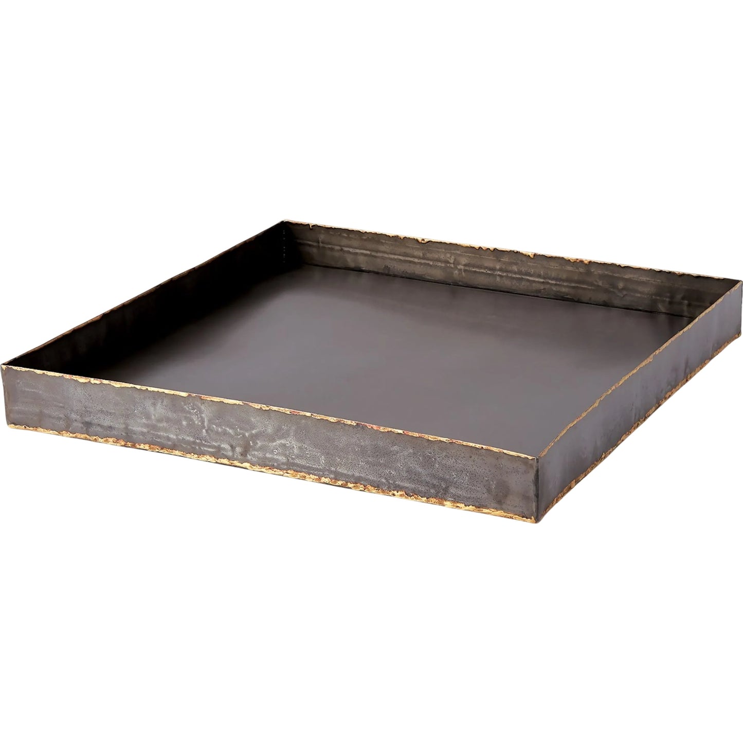 001 SR-701519 | Primary Silo | Laforge Ottoman Tray by Global Views. Made from iron in a modern style.