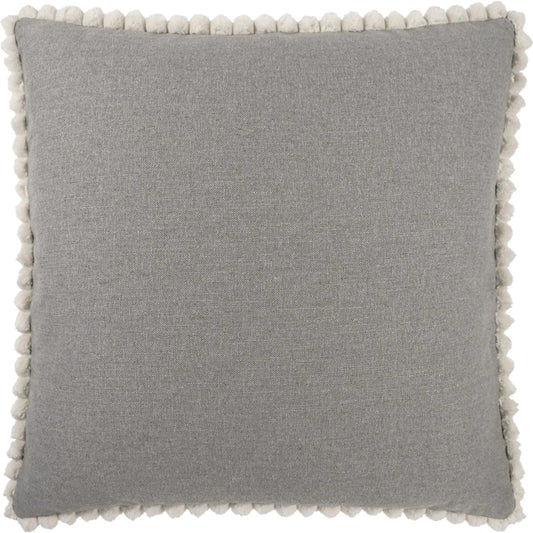 Pom Chic Pillow by DV Kap Home. Made from 44% viscose, 35% polyester, 21% linen in a transitional style.