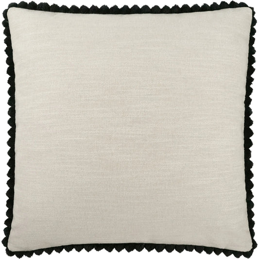 Pom Chic Pillow by DV Kap Home. Made from 44% viscose, 35% polyester, 21% linen in a transitional style.