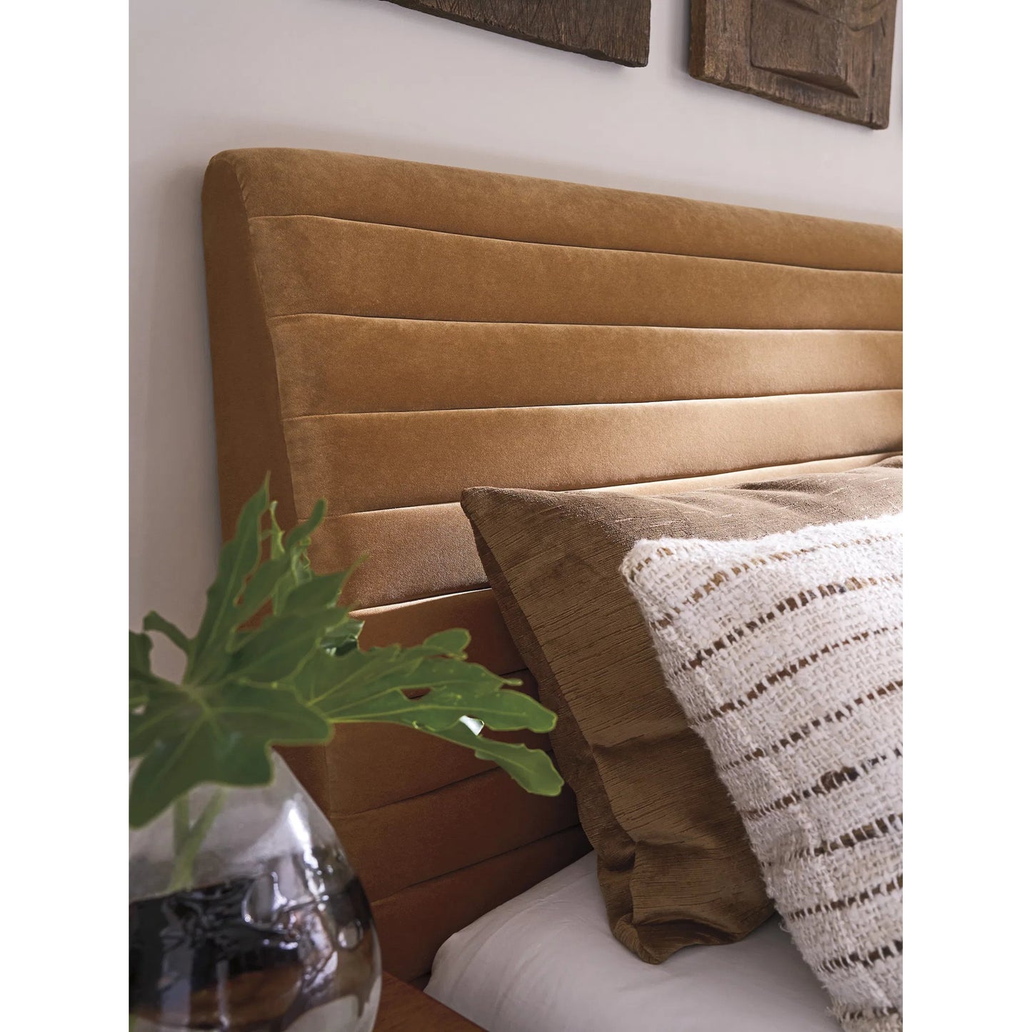 003 SI-2371243 | Closeup | Coronado Upholstered Headboard King Size by Lexington. Made from unique in a traditional style.