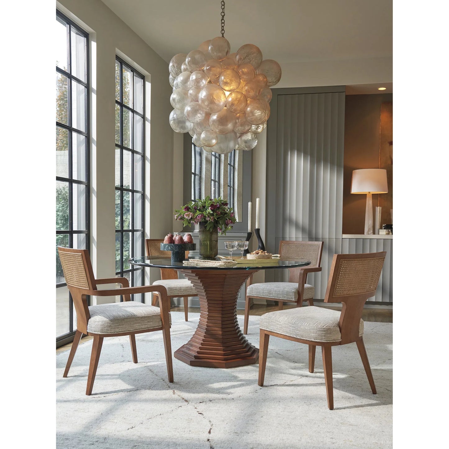 005 SI-2371254 | Lifestyle | Serrano Dining Arm Chair by Lexington. Made from unique in a transitional style.