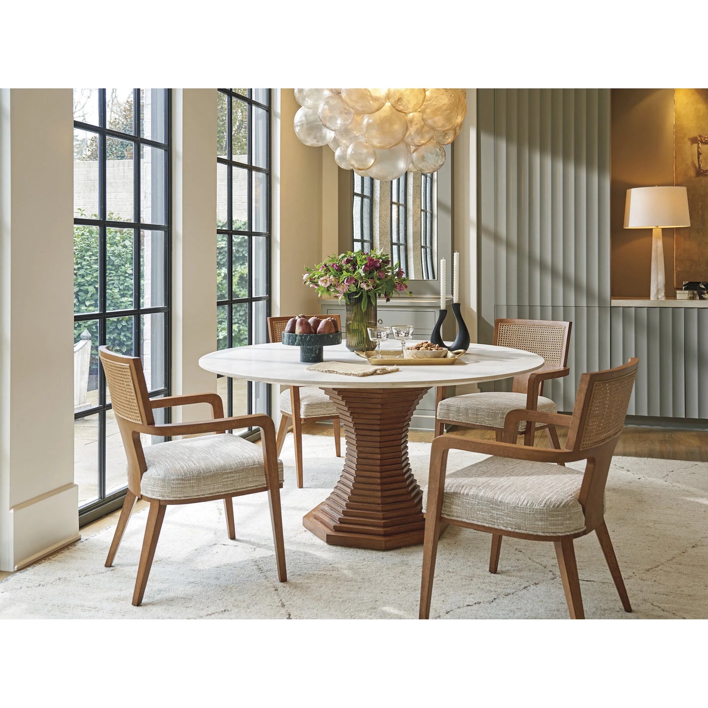 007 SI-2371254 | Lifestyle | Serrano Dining Arm Chair by Lexington. Made from unique in a transitional style.