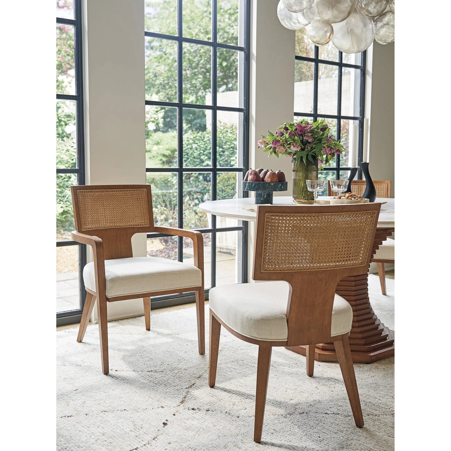 006 SI-2371253 | Lifestyle | Serrano Woven Arm Chair by Lexington. Made from unique in a transitional style.