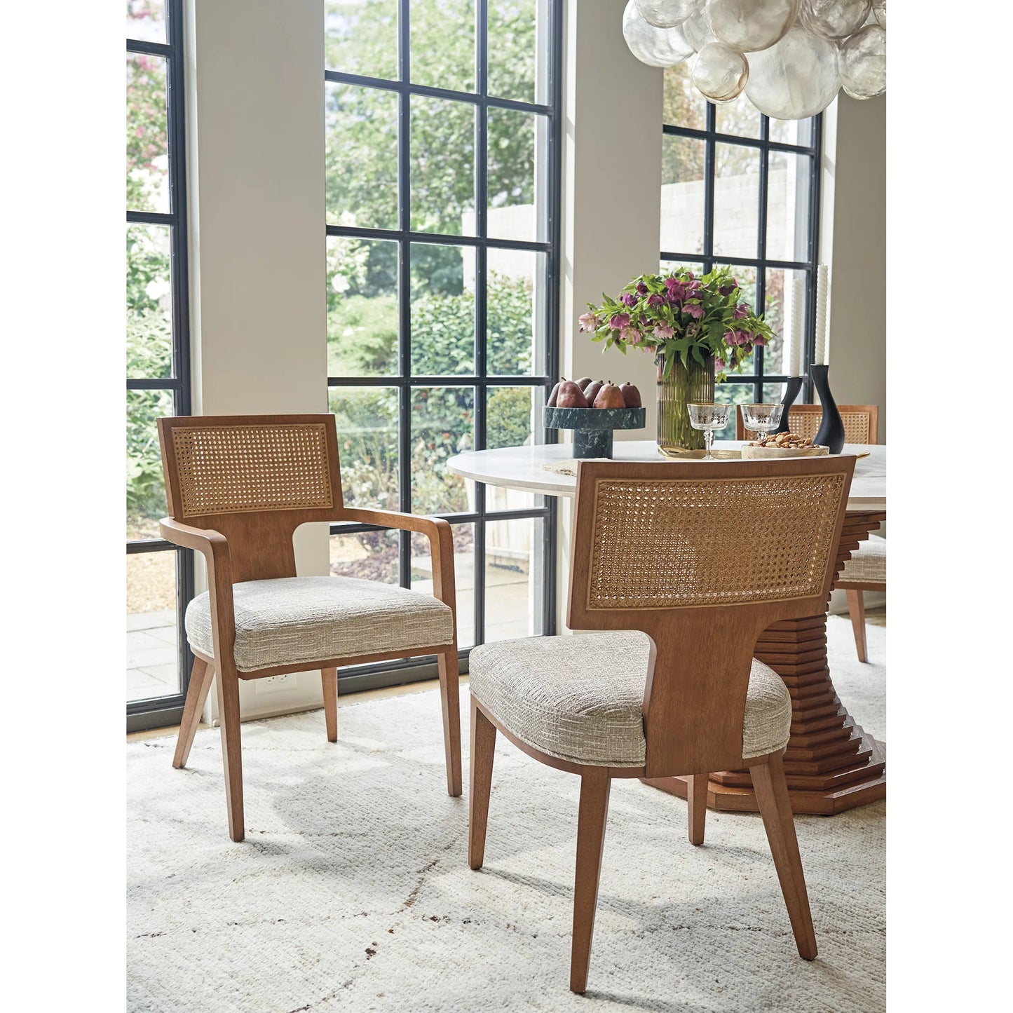 006 SI-2371254 | Lifestyle | Serrano Dining Arm Chair by Lexington. Made from unique in a transitional style.