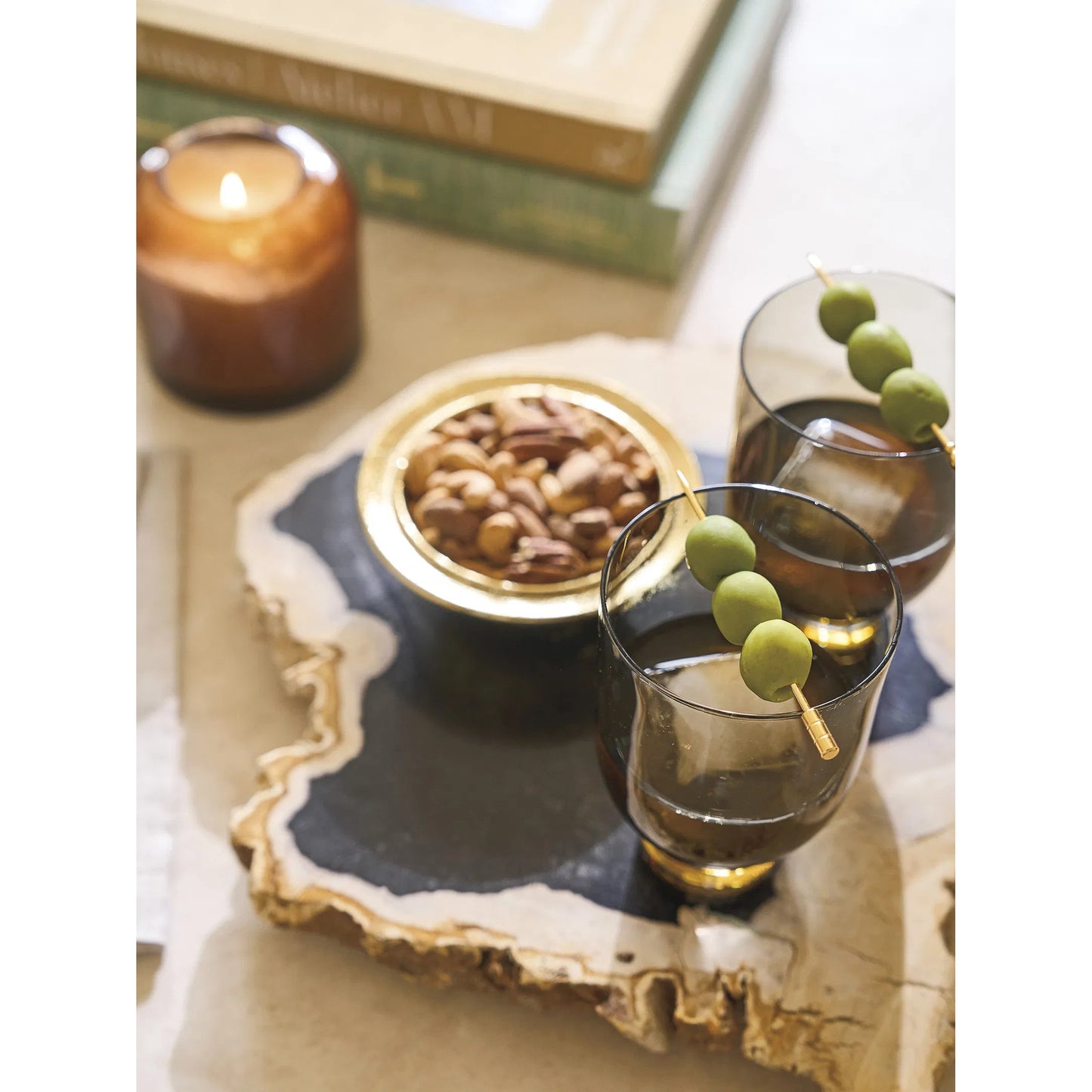 007 SI-2371262 | Lifestyle | Avenida Round Cocktail Table by Lexington. Made from unique in a transitional style.