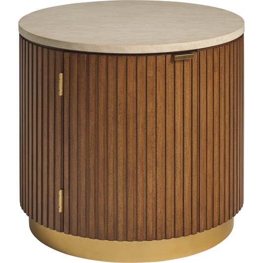 001 SI-2371266 | Primary Silo | Avenida Round End Table by Lexington. Made from unique in a transitional style.