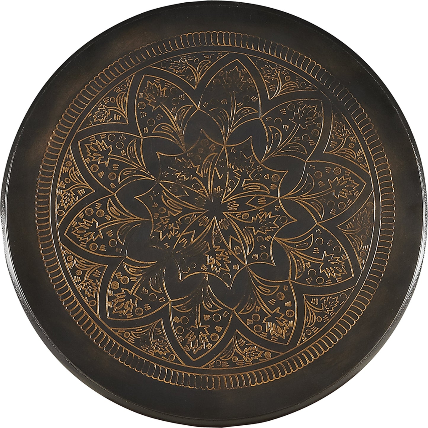 002 O-BUTLER-4202025 | Additional Silo | Selma Metal Accent Table by Butler Specialty Company in black and metalworks. Made from aluminum in a modern style.