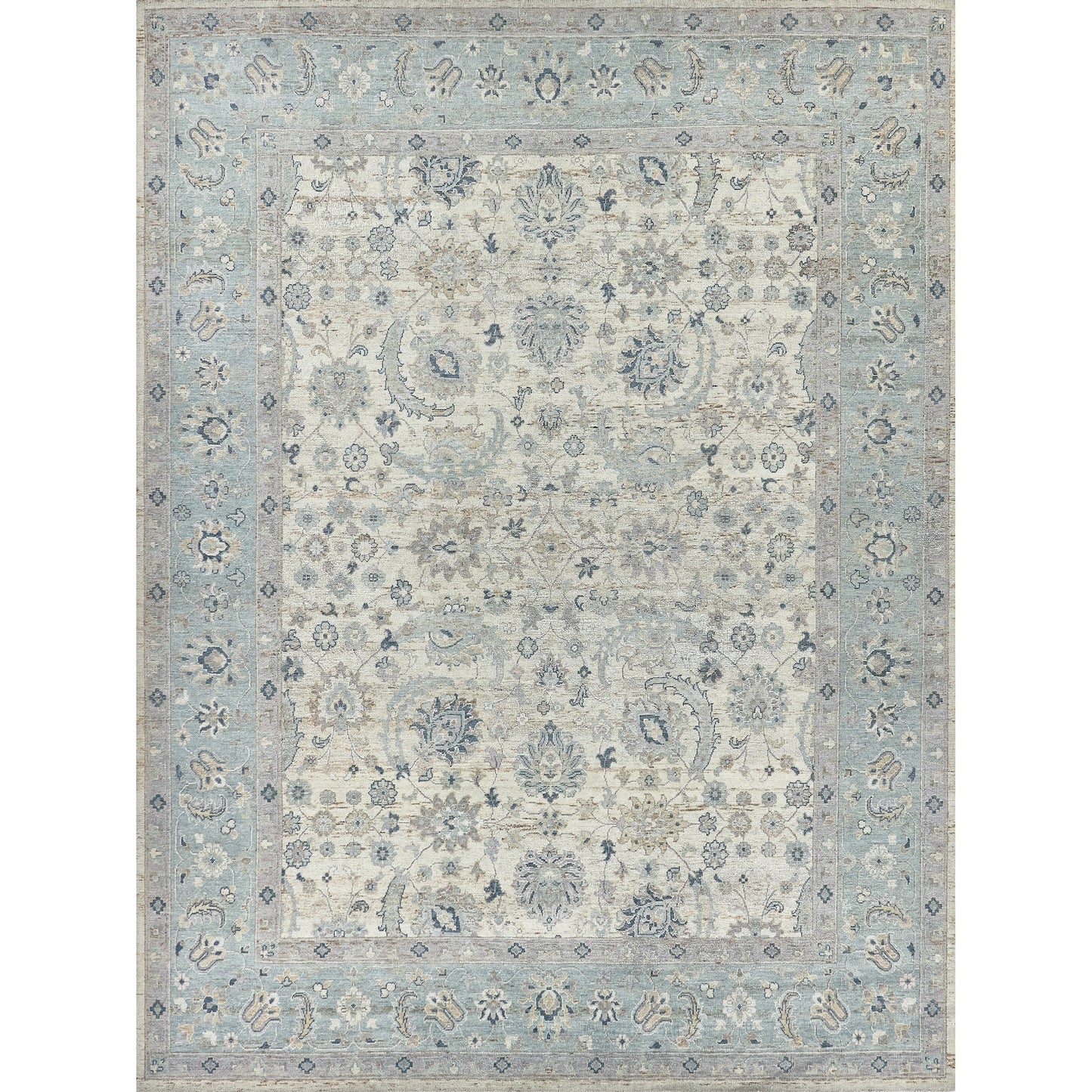 001 SI-2101255 | Additional Silo | Harper 4231 Rug by Exquisite Rugs in ivory, light blue. Made from new zealand wool in a unique style.