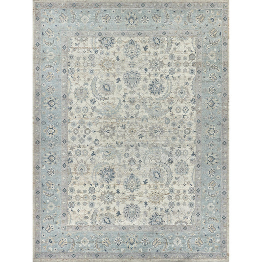 Harper 4231 Rug by Exquisite Rugs in ivory, light blue. Made from new zealand wool in a unique style.