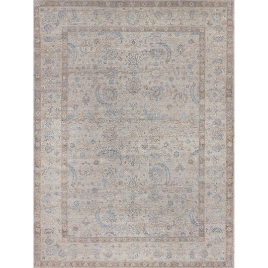 Harper 4232 Rug by Exquisite Rugs in beige, ivory, blue. Made from new zealand wool in a unique style.