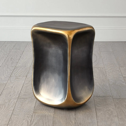 Formation Accent Table by Global Views in black, gold. Made from ceramic in a eclectic & global style.