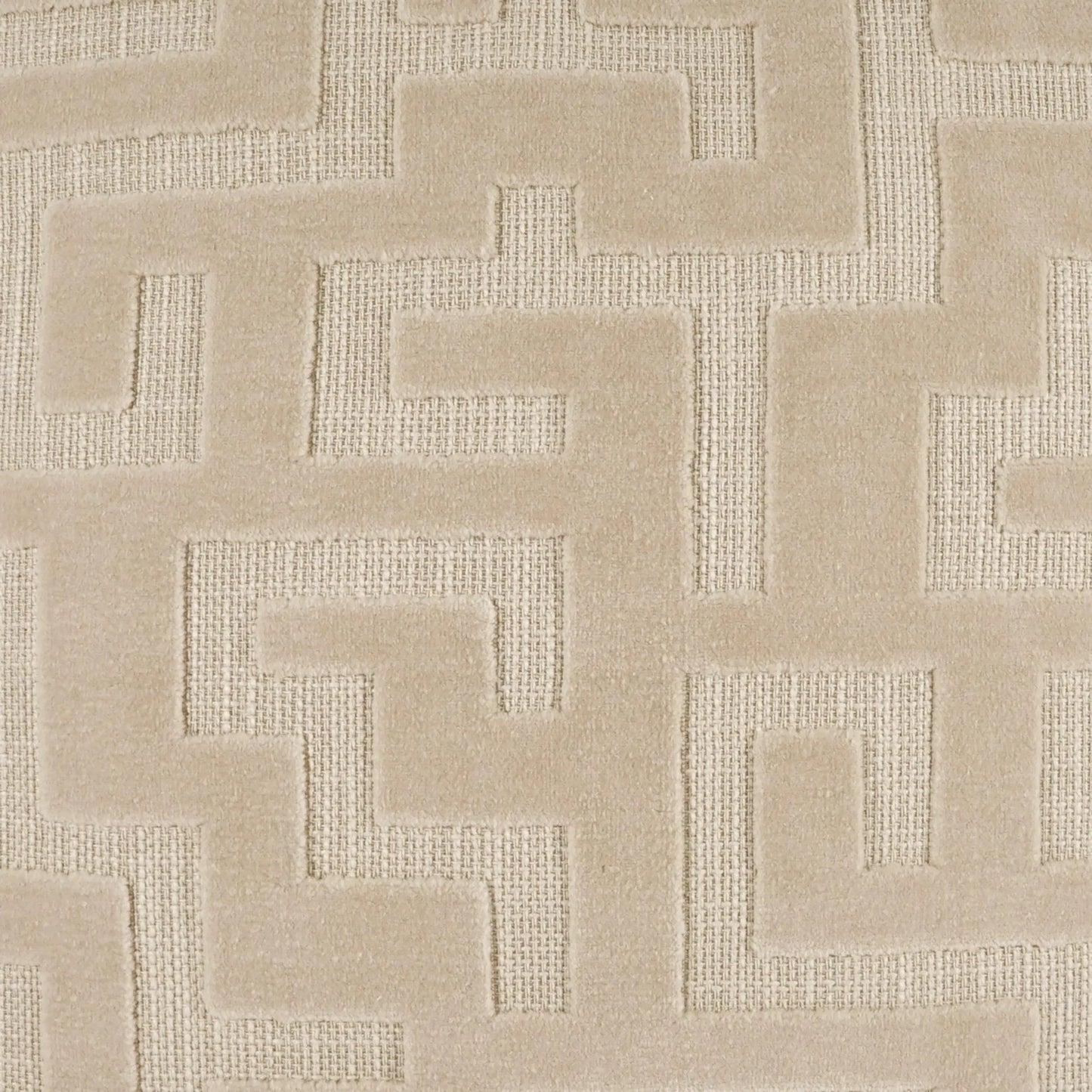002 SI-2514278 | Closeup | Calvera Pillow by DV Kap Home in ivory. Made from 69% cotton, 25% polyester, 6% viscose in a eclectic & global style.