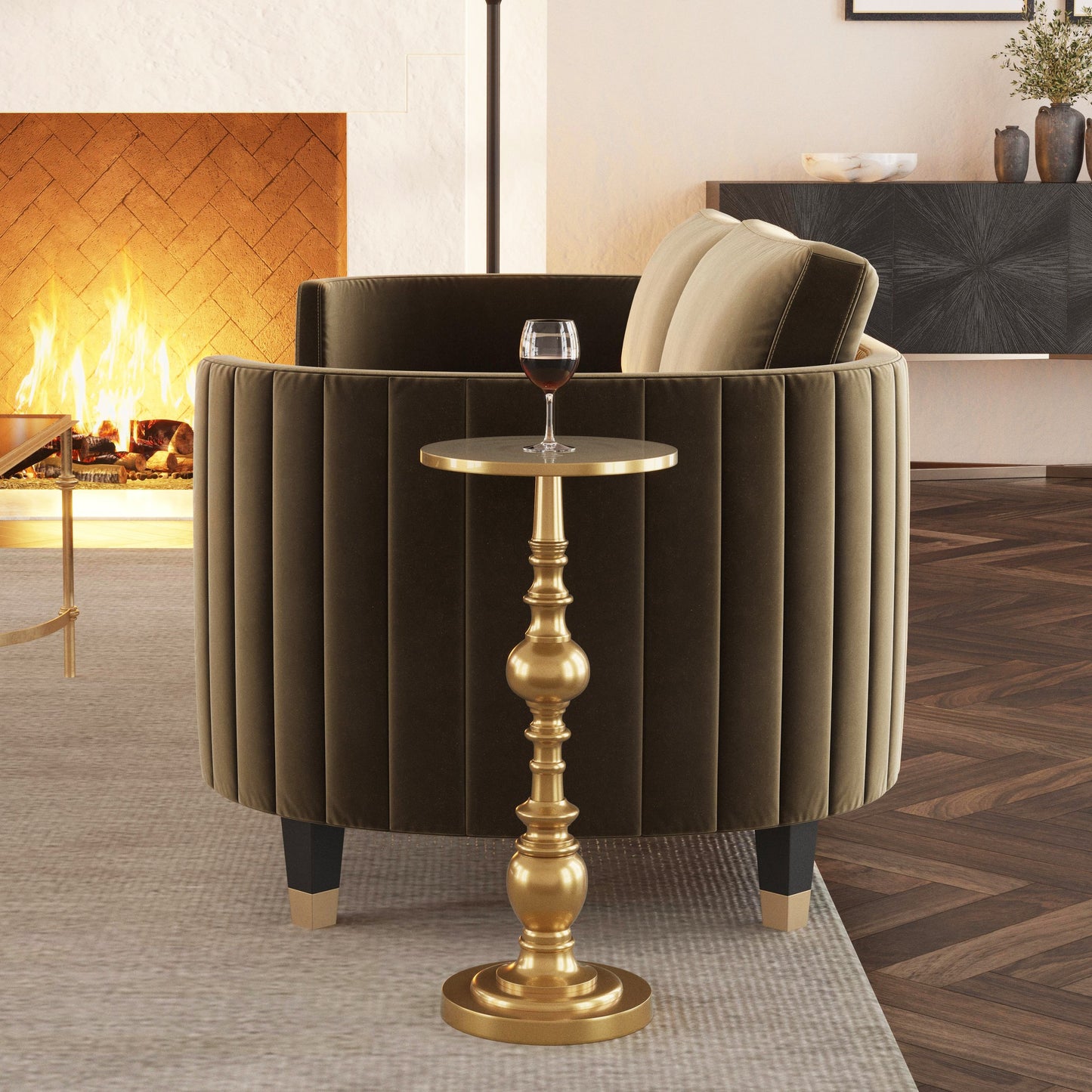 016 S-242669 | Lifestyle | Darien End Table by Butler Specialty Company. Made from unique in a traditional style.