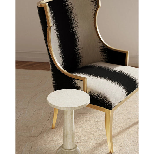 Garson Chair by Currey and Company. Made from unique in a transitional style.