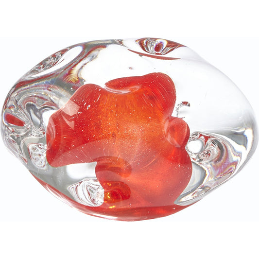 Dimple Paperweight by Global Views. Made from glass in a modern style.