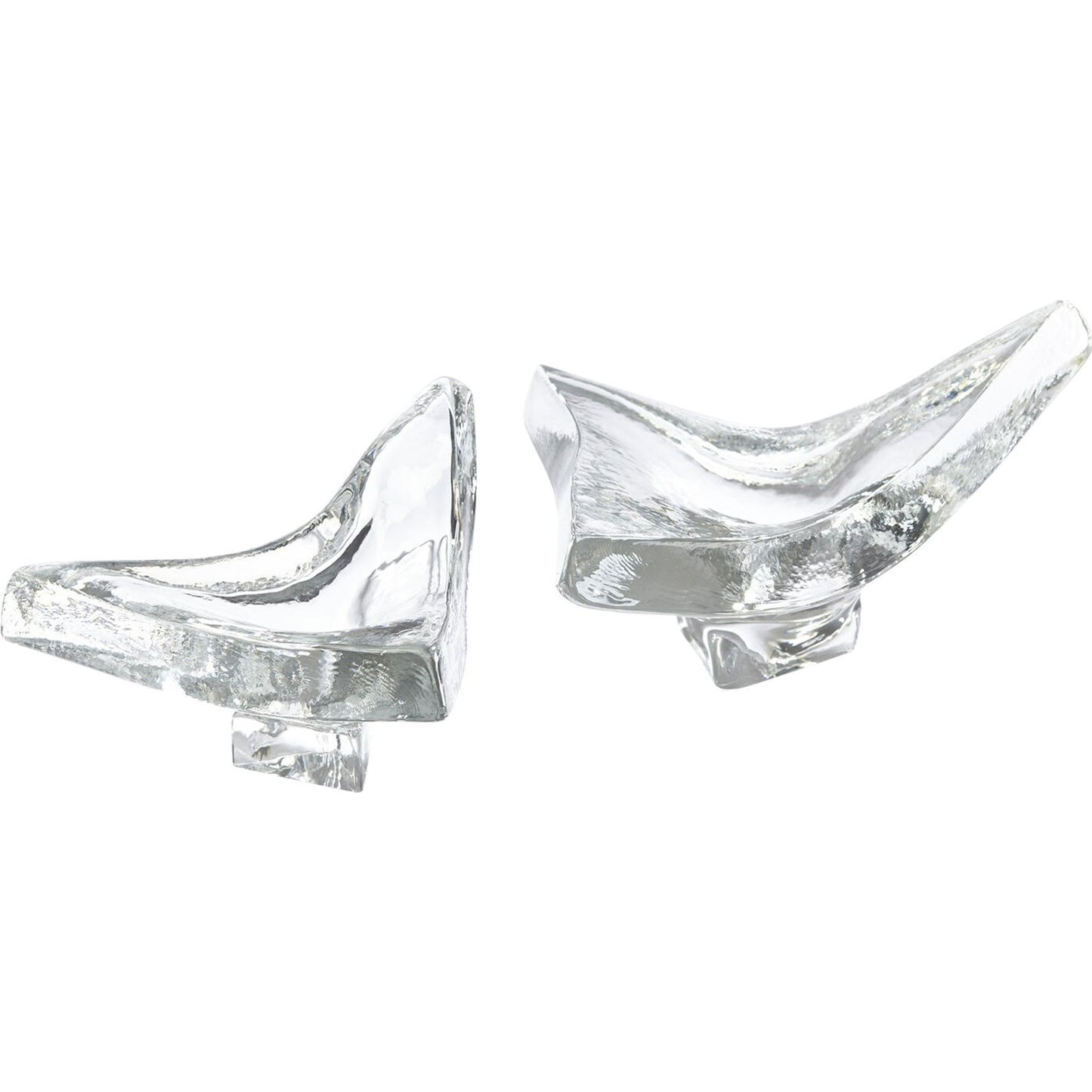 006 SR-893374 | Unknown | Triangle Slab Bowl by Global Views. Made from glass in a eclectic & global style.