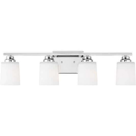 Vinton Four Light Wall / Bath Sconce by Visual Comfort & Co.. Made from steel in a transitional style.