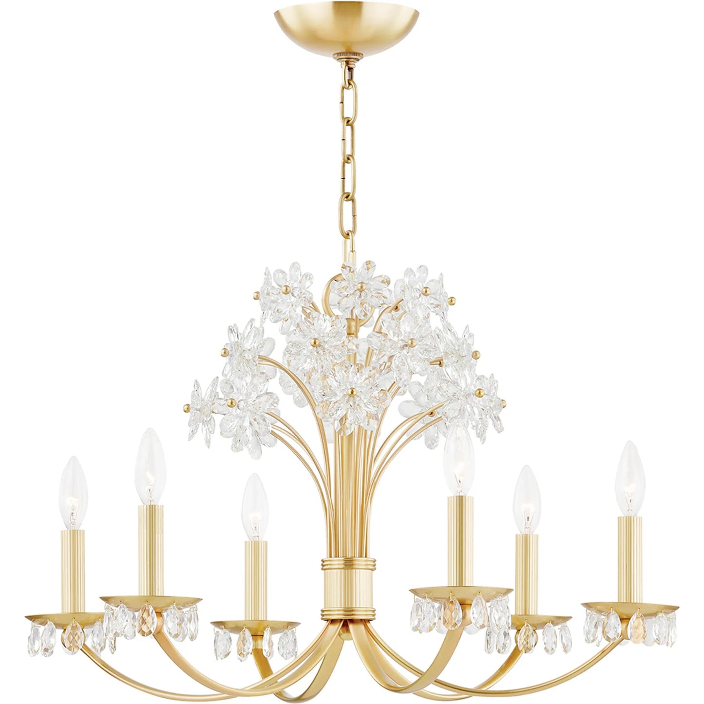 001 SR-762655 | Primary Silo | Beaumont Chandelier by Hudson Valley. Made from brass in a transitional style.