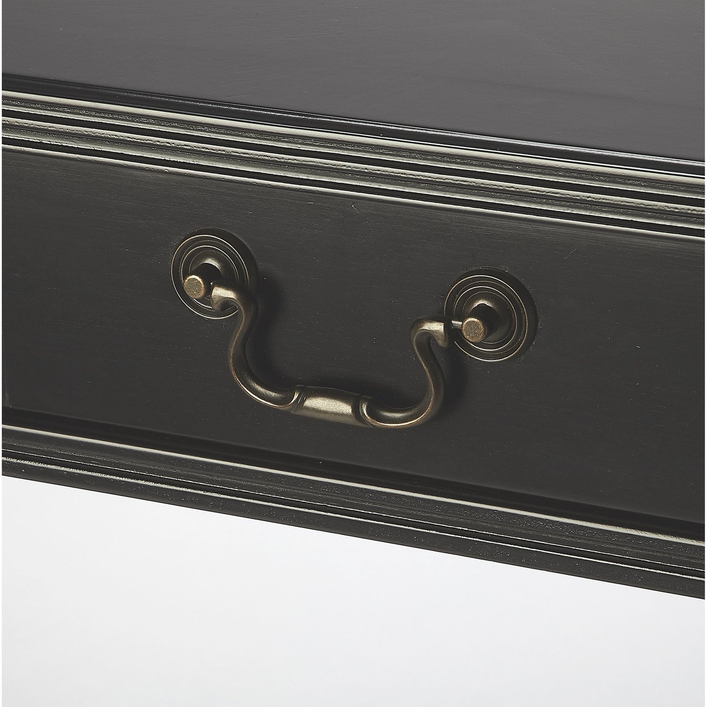 015 S-346126 | Additional Silo | Alta Writing Desk by Butler Specialty Company. Made from acacia, pine wood solids, cherry veneer, mdf, antique brass hardware, metal drawer glides in a traditional style.
