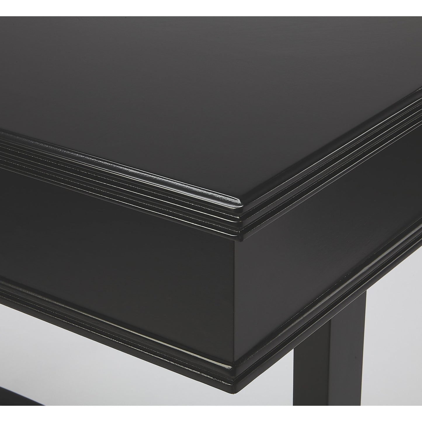 002 S-346126 | Additional Silo | Alta Writing Desk by Butler Specialty Company. Made from acacia, pine wood solids, cherry veneer, mdf, antique brass hardware, metal drawer glides in a traditional style.
