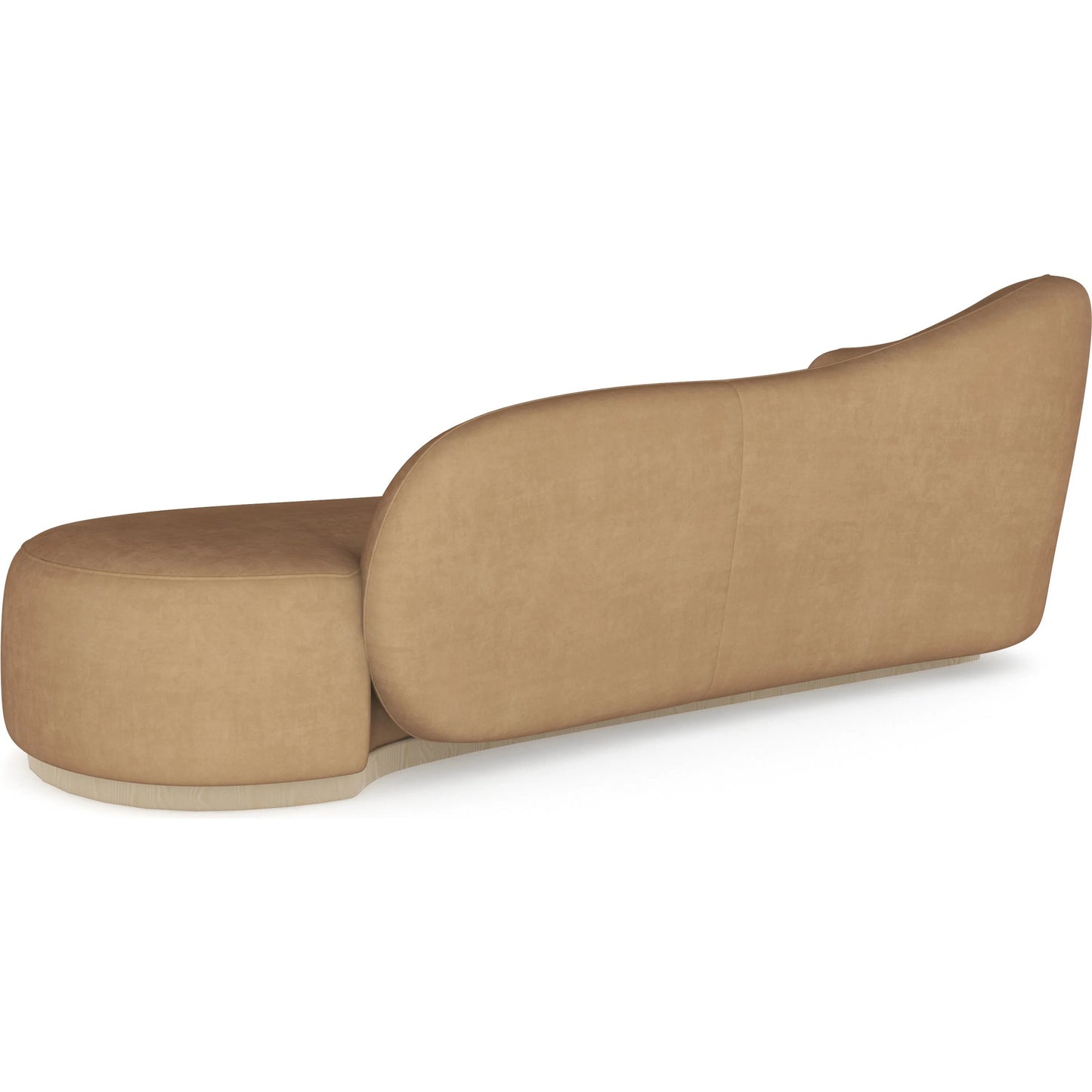 010 SI-2370786 | Additional Silo | Kalahari Chaise by Caracole in camel and sparkling argent. Made from unique in a transitional style.