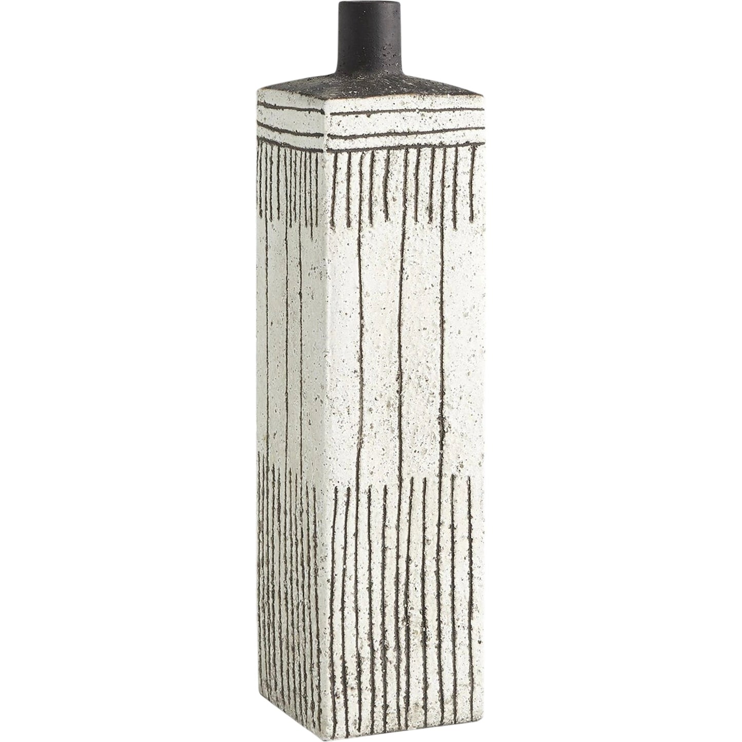001 SR-892100 | Primary Silo | Graffiti Square Vase by Global Views. Made from earthenware in a eclectic & global style.
