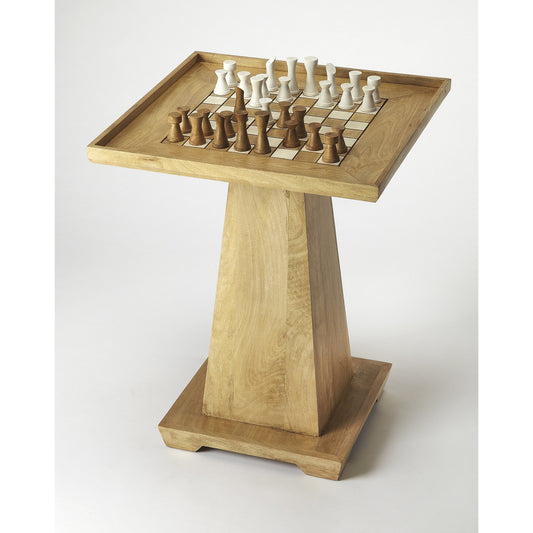 001 S-346291 | Primary Silo | Levon Natural Mango Game Table by Butler Specialty Company in natural wood and natural mango. Made from mango wood solids in a modern style.
