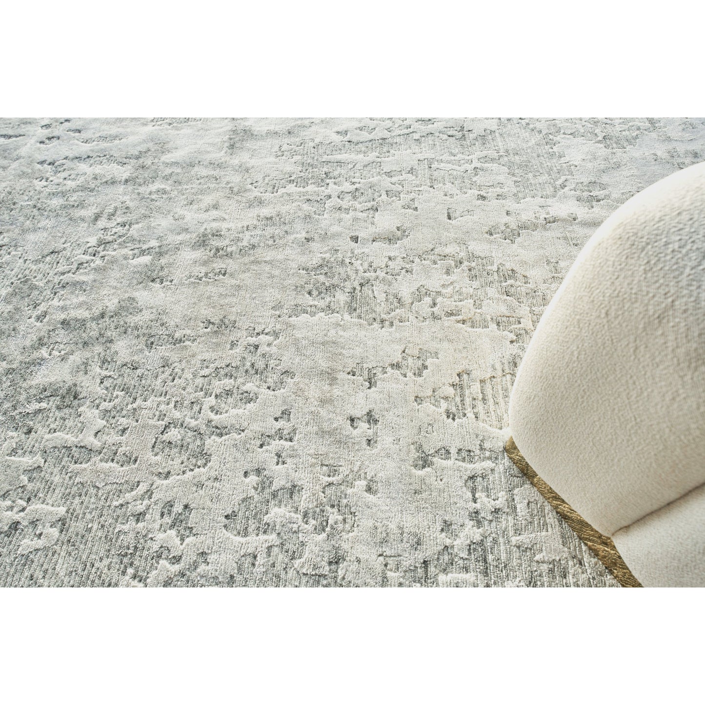 005 SI-1827838,SI-1827839,SI-1827840,SI-1827841,SI-1827842 | Lifestyle | Cosmo Rug - White by Exquisite Rugs in white. Made from new zealand wool, bamboo silk in a unique style.
