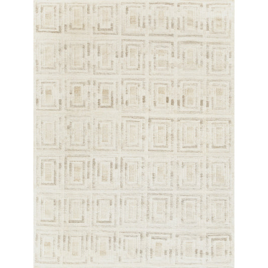 Scandinavian 4589 Rug by Exquisite Rugs in beige. Made from new zealand wool in a unique style.