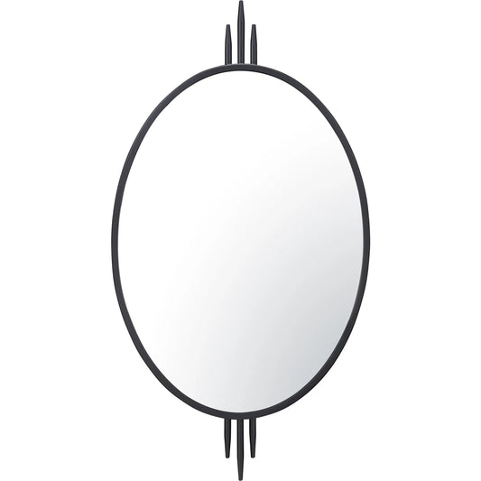 001 SI-2332134 | Primary Silo | Propaganda Oval Wall Mirror by Varaluz. Made from unique in a modern style.