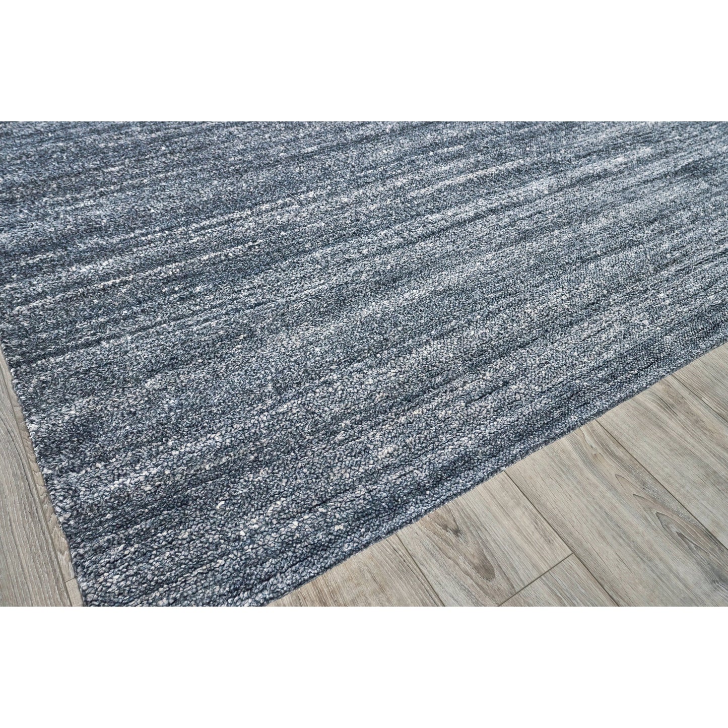 003 SI-1975372,SI-1975373,SI-1975374,SI-1975375 | Closeup | Plush 4663 Rug by Exquisite Rugs in charcoal. Made from bamboo silk, wool in a unique style.