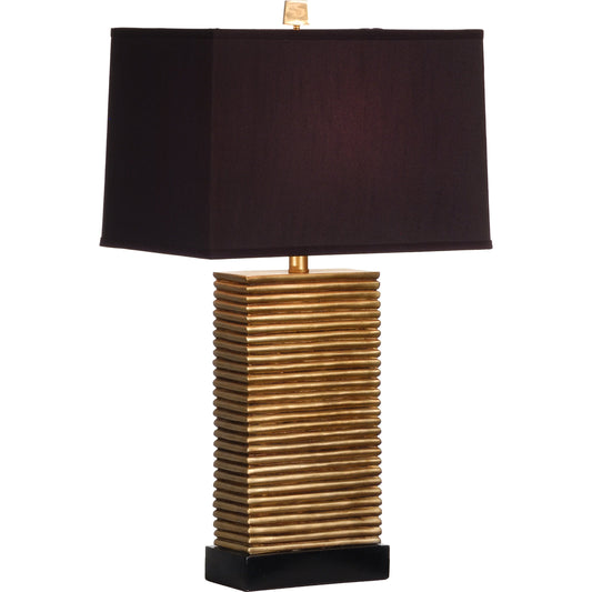 Abbington Lamp by Wildwood in gold, black. Made from unique in a modern style.